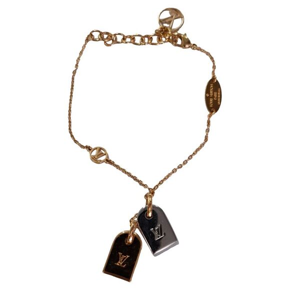 Louis Vuitton LV Nanogram Bracelet in Gold Metal - Picture 1 of 12